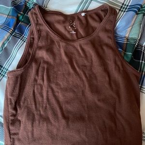 brown pacsun tank!